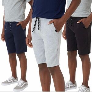 Lee Kids Dark Gray Shorts with Patterned Drawstring